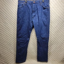 Wrangler Jeans Mens 40x34 Blue 13MWZ Cowboy Cut Western Rodeo Work Made in USA