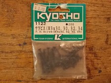 1123 F.H Screw M3 3mm Flush Head - Kyosho Vintage Hardware