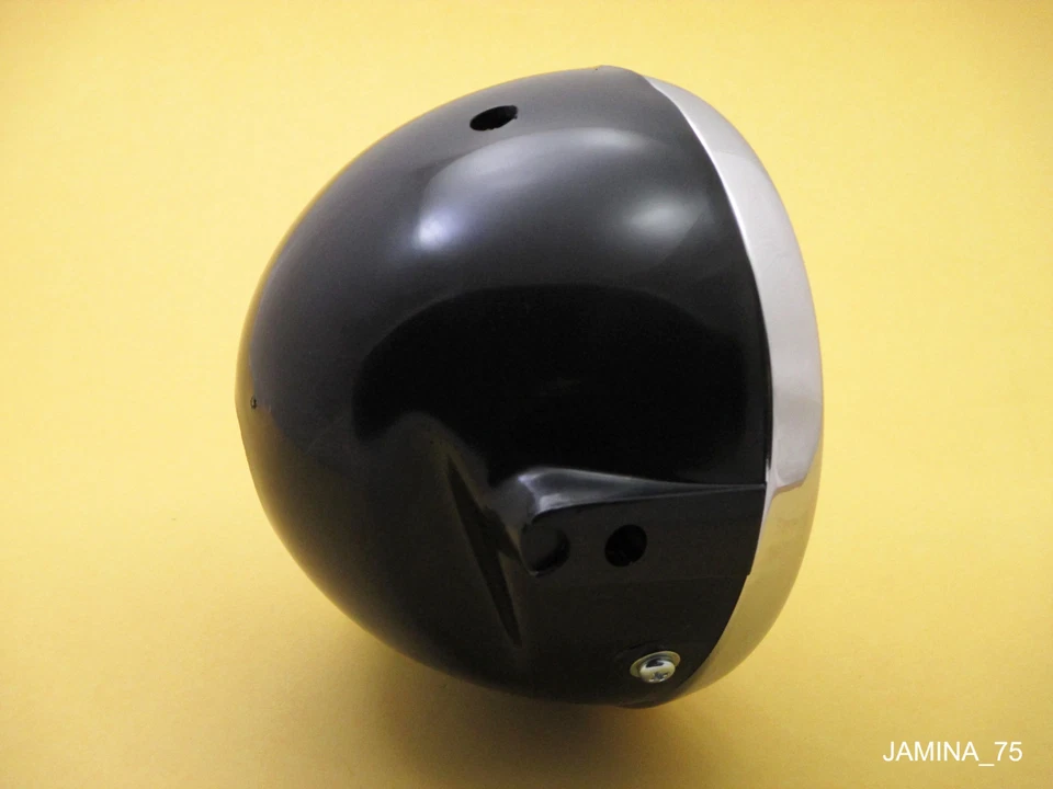 Honda MR175 MR250 CD125 CD185 CD200 CT125 6" Headlight + Rim Ring + Case Foto 2 de 4