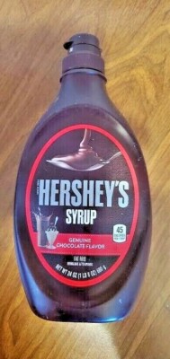 .4 PACK HERSHEY S CHOCOLATE SYRUP 24 OZ EACH