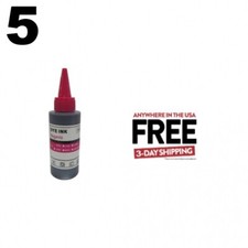 5 Magenta Bulk Dye Refill Ink 100ml for EPSON 1-3 DAYS