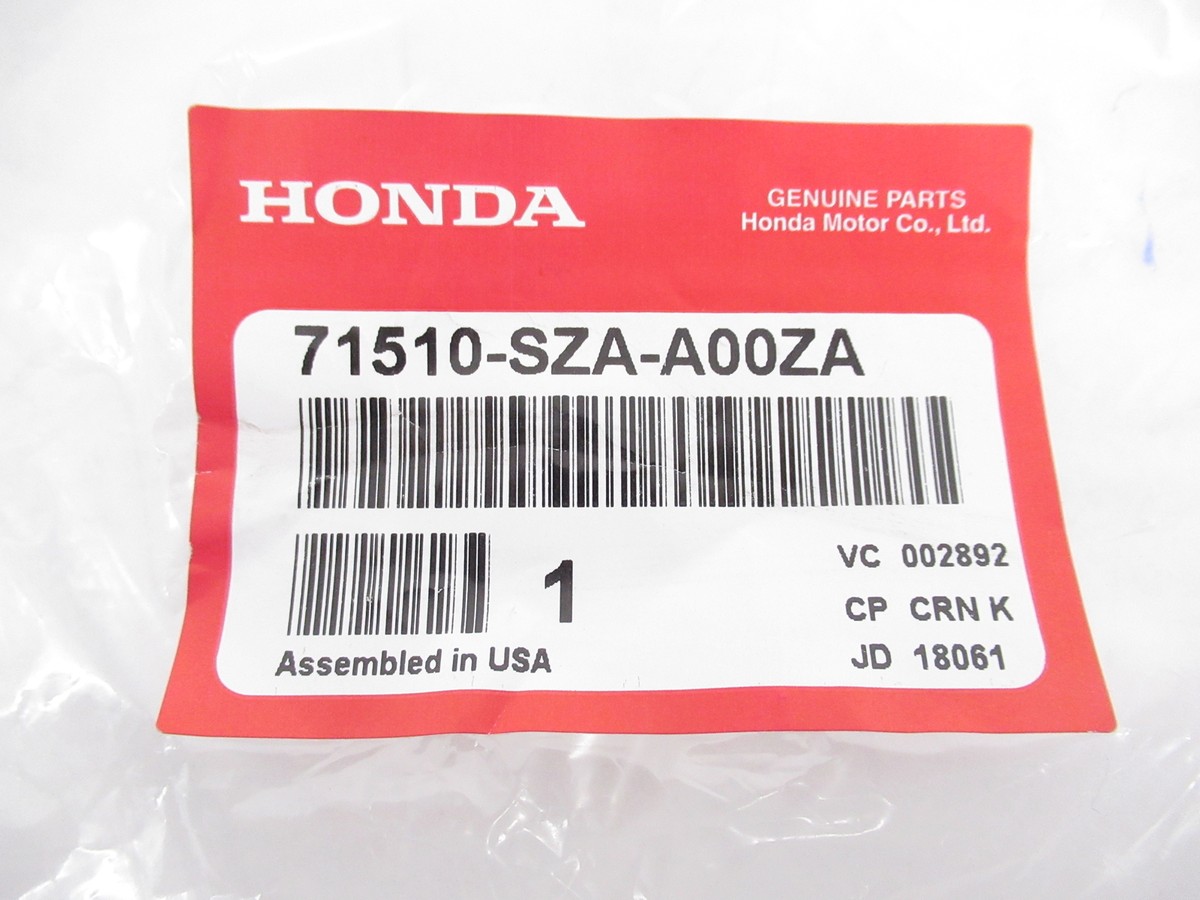 Genuine OEM Honda 71510-SZA-A00ZA Rear Bumper Step Pad 2009-2015