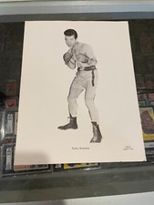 1960'S ROCKY GRAZIANO MIDDLEWEIGHT CHAMPION BOXING SPORTS PIX 8.5X11 PHOTO