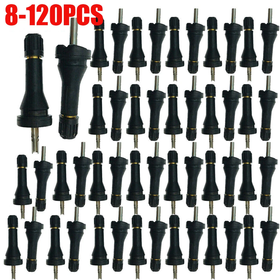 Lot VS-90 Rubber Replacement Tire Valve Stem TPMS Kit For Dill 7001-HPR Sensor - Image 2 of 4