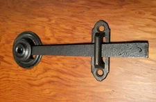 Early Door Iron Thumb Latch Drop Bar Strike Hardware