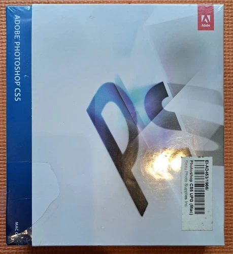 Adobe Photoshop CS5 Upgrade From Earlier Version MAC OS Brand NEW Sealed