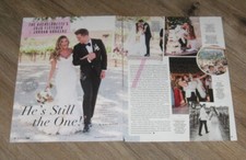 Jordan Rodgers JOJO Fletcher original TWO magazine clippings pages PHOTO article