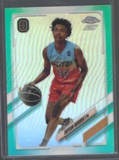 BRYSON WARREN 2021-22 TOPPS CHROME OTE AQUA REFRACTOR RC #D 118/199