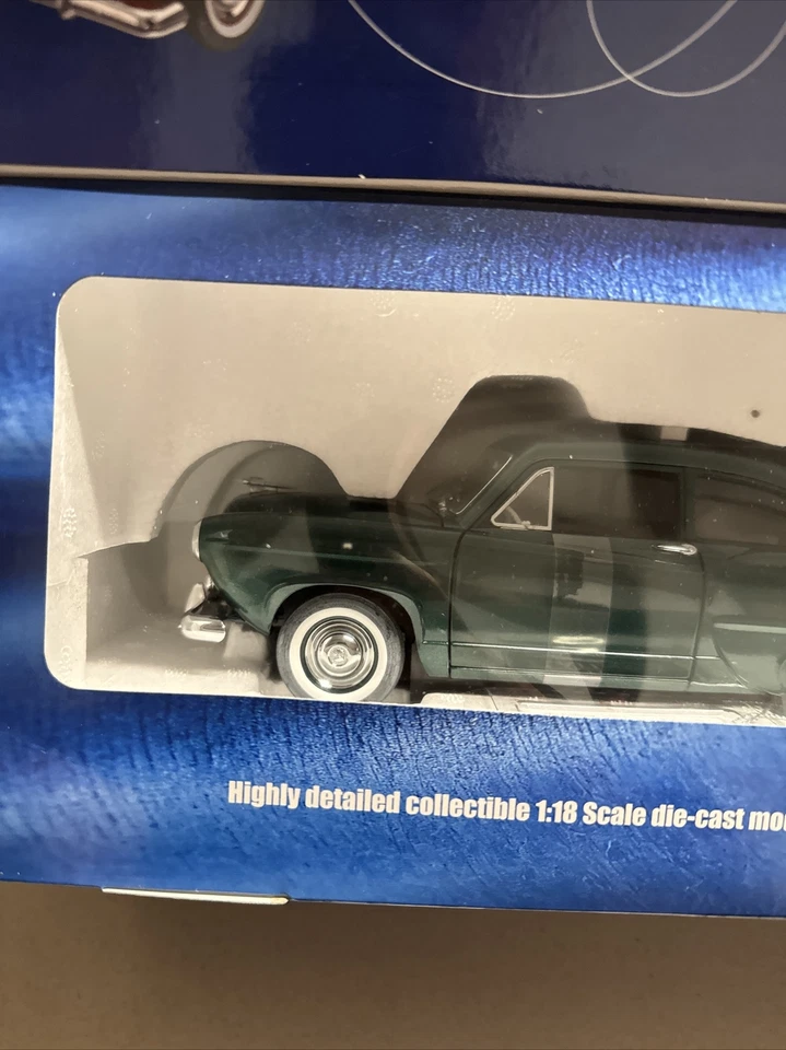 SUN STAR PLATINUM 1951 KAISER HENRY J Coral Metallic 1:18 DIECAST MODEL CAR  #38 - Image 4 of 4