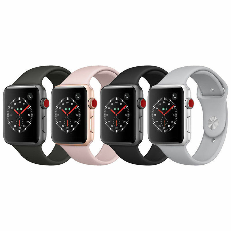 silver apple watch series 3