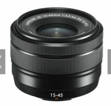 USED Fujifilm Fujinon XC 15-45mm f/3.5-5.6 XC OIS PZ Lens - Black FREESHIPPING