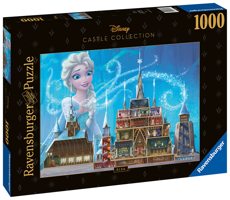 Puzzle 1000pz Disney Frozen Elsa Castle Collection