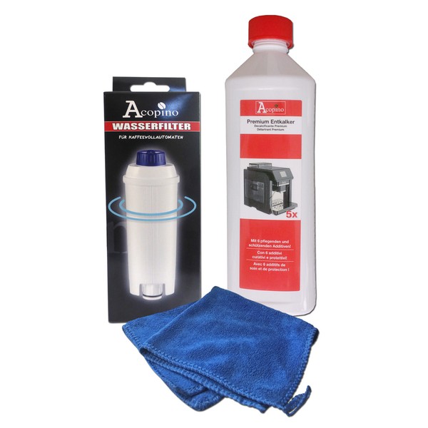 Entkalker Wasserfilter Kaffeevollautomaten Acopino Pflegeset Starter-Paket-image