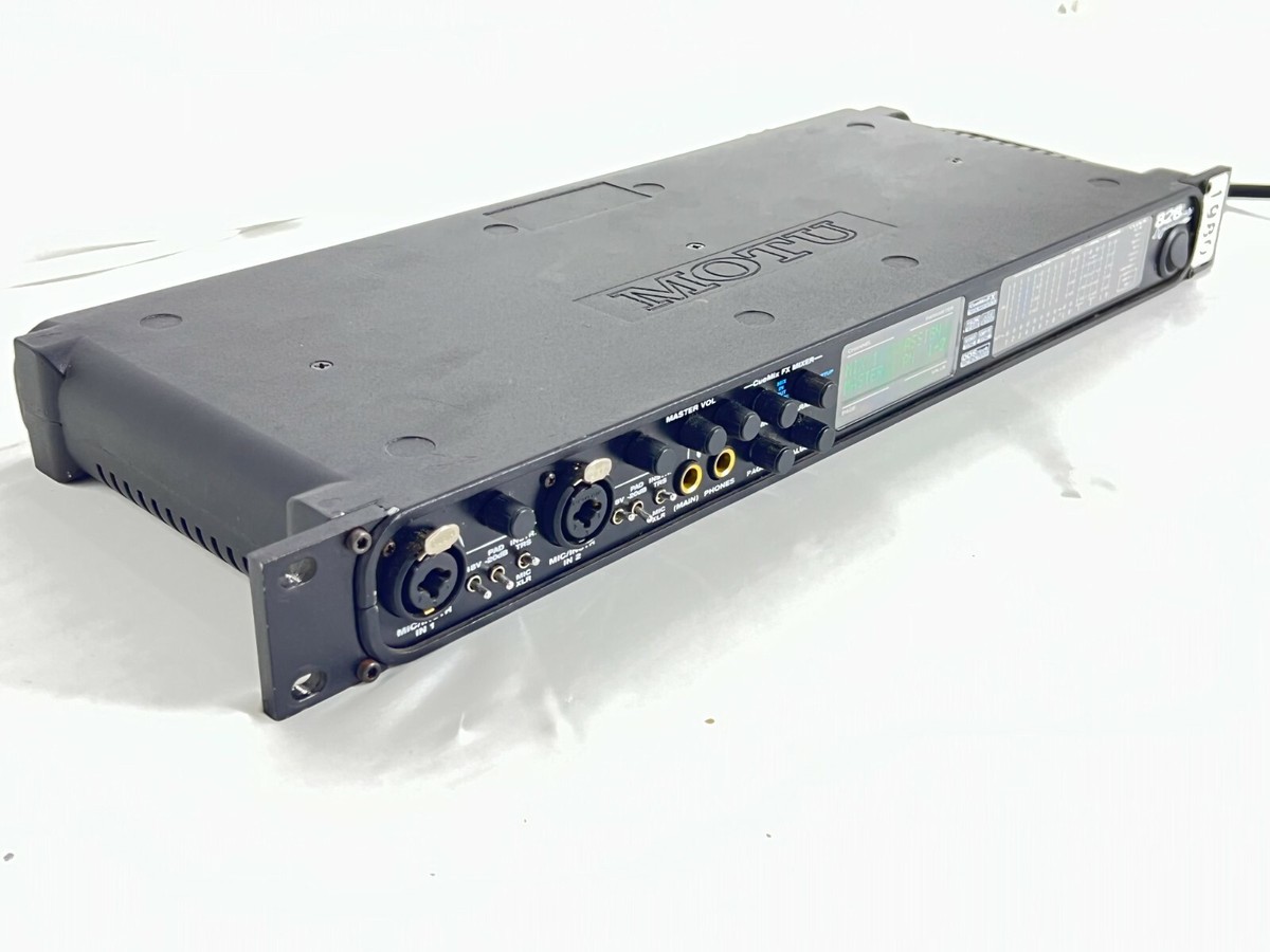 Motu 828 MK3 Firewire Audio Interface #1980 (One) | eBay