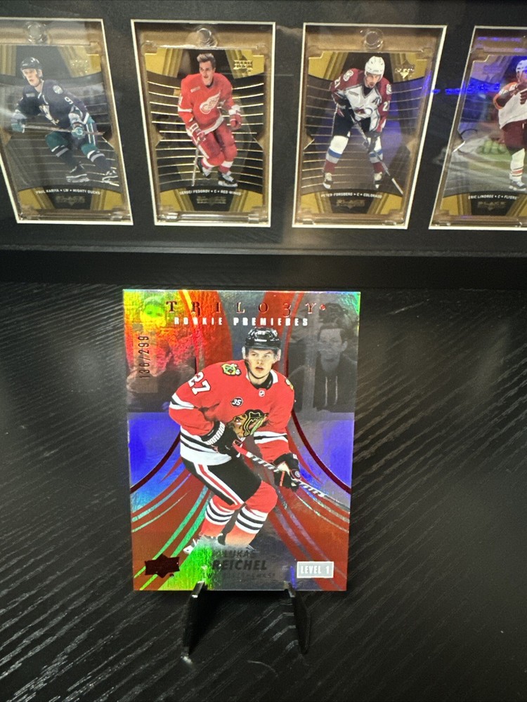 2022-23 Trilogy Lukas Reichel Chicago Blackhawks #136/299 RC