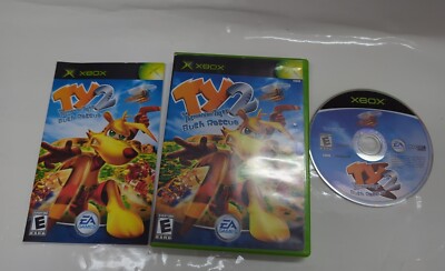 Ty the Tasmanian Tiger 2: Bush Rescue (Microsoft Xbox, 2004) Complete W/Manual