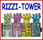 James Rizzi - Tower 1993 - unfolded, with all phone cards