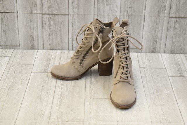 dolce vita taupe suede booties