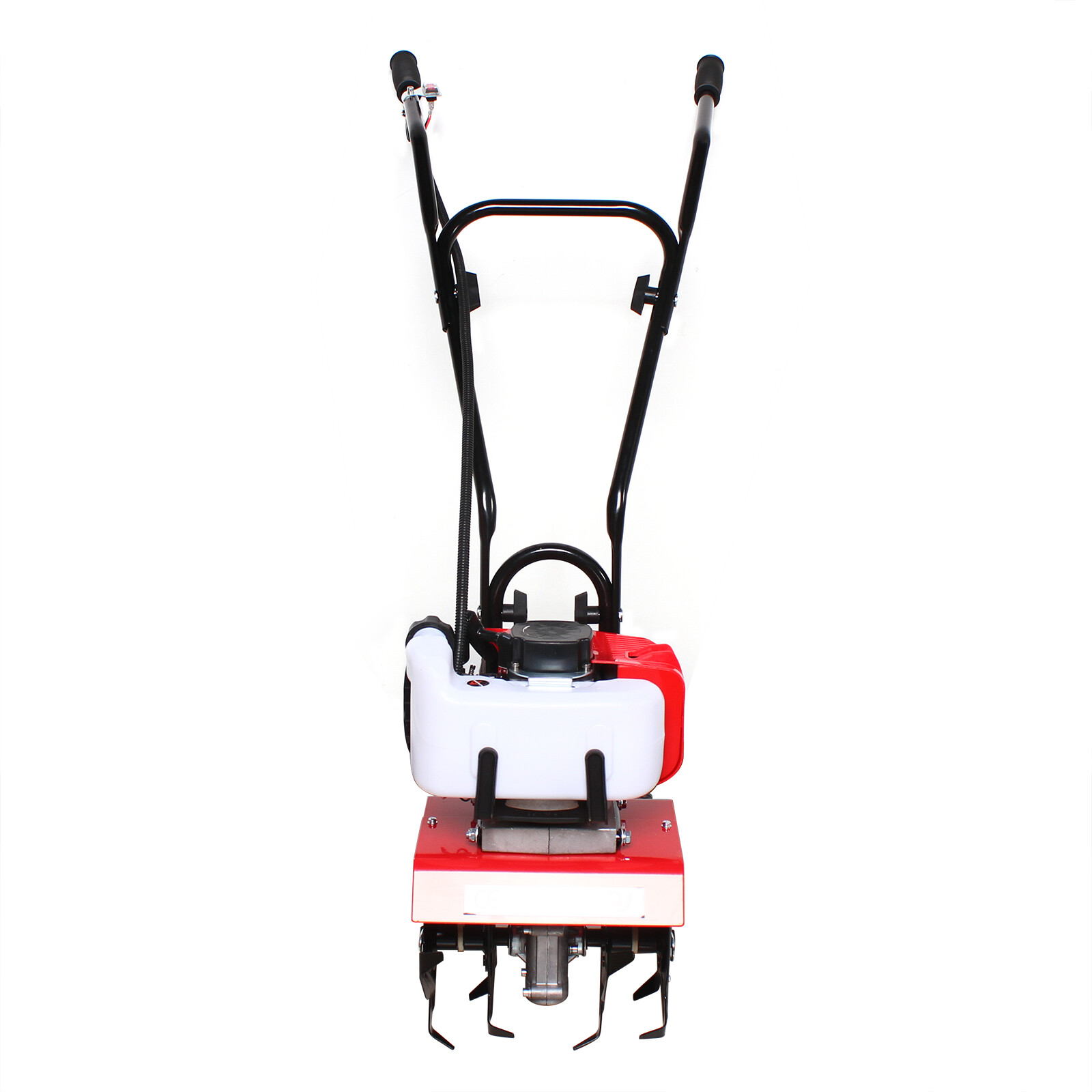 52CC 2Stroke Mini Tiller Cultivator Gas Powered Rototiller Garden Farm Tiller US