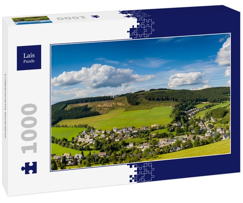 Puzzle De 1000 Piezas Castillo De Altena En Sauerland - Lais, Paisaje Alemán