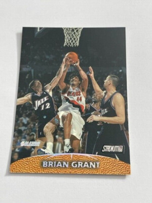 1999-00 Topps Stadium Club Basketball NBA Trail Blazers Brian Grant
