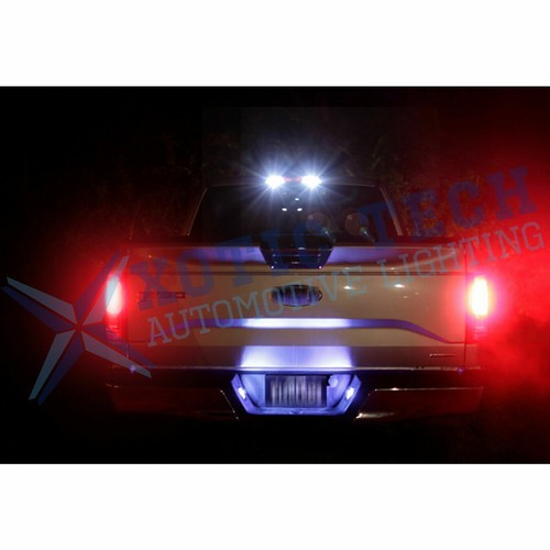 3157 4057R Red LED Tail Brake Light Bulb for Ford F-150 F-250 F-350 2002 - 2017 - Picture 8 of 11