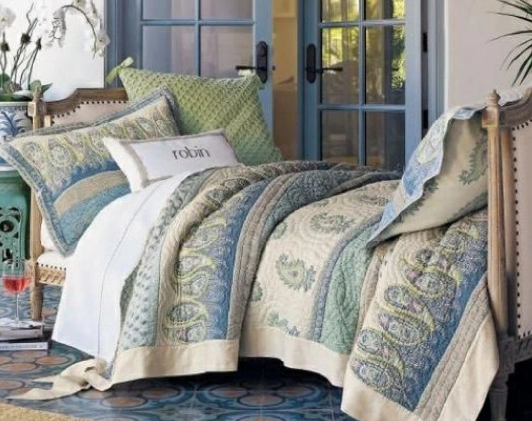 Soft Surroundings Marrakesh Linen Blend King Comforter Set eBay