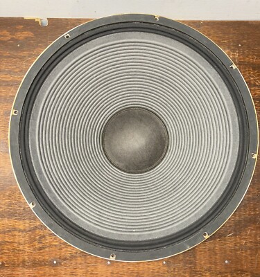 McCauley B1840 Subwoofer Speaker 18  - DOA - NEEDS RECONE - OPEN COIL - AS IS