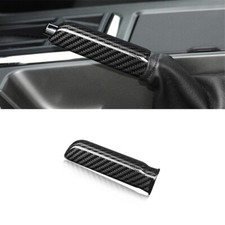 Luxury Carbon Fiber Car Handbrake Covr Replacement For Mustang 2010 2011 12 13