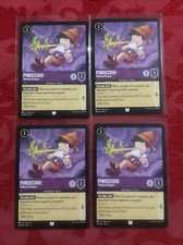4x Lorcana Floodborn - Pinocchio - Talkative Puppet 58/204 x4