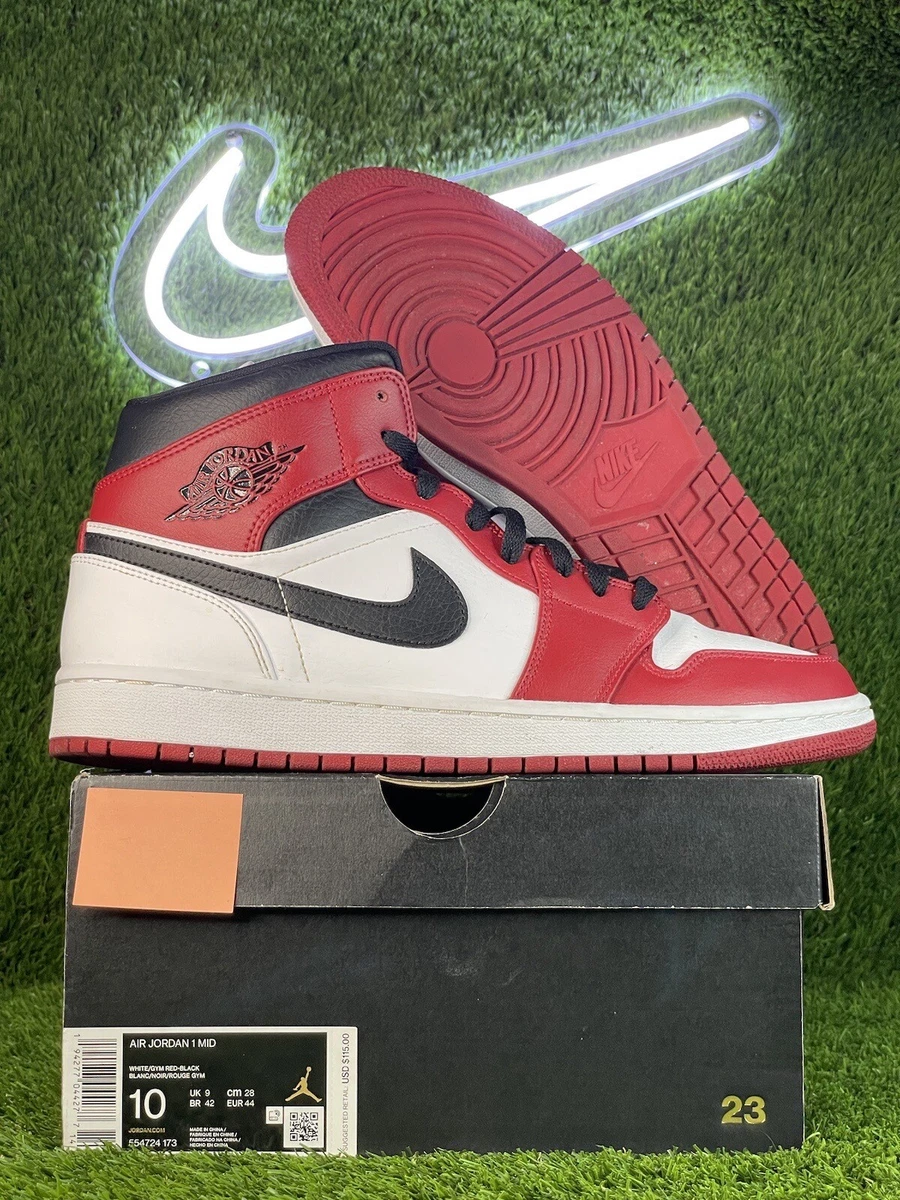 Jordan 1 gym red size 10 sales