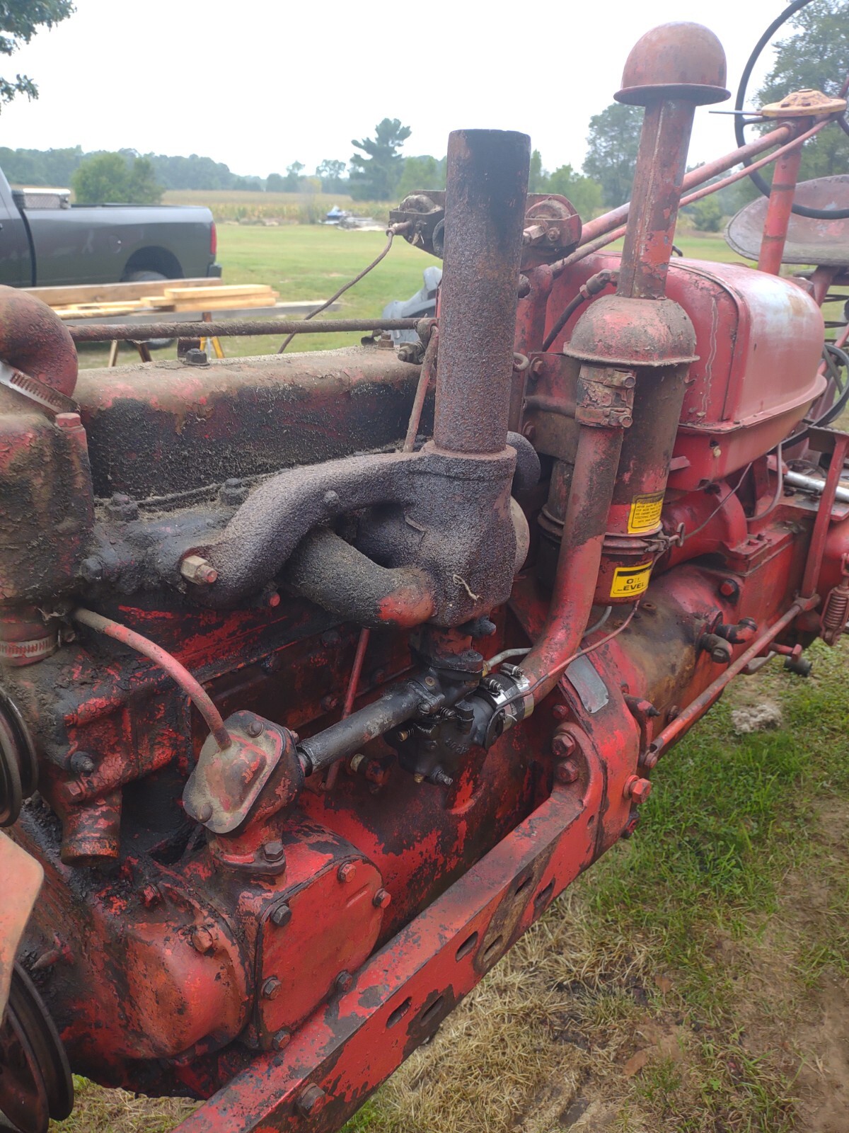 Intake & Exhaust Manifold Farmall H eBay