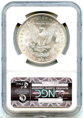 1879 Morgan Silver Dollar MS68 鑑定済 1879-S Morgan Silver Dollar NGC MS-68, Spectacular Cartwheel