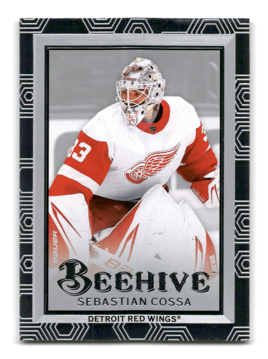 2024-25 Upper Deck Extended Sebastian Cossa Beehive Insert BH-15 Hockey Card  
