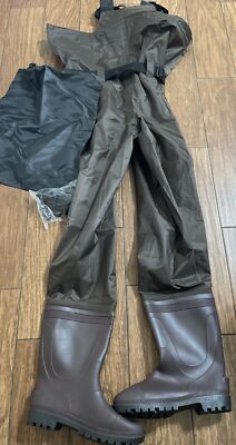Chest Waders with Boots for Men & Women, Nylon/PVC Lightweight Fishing Wader ...