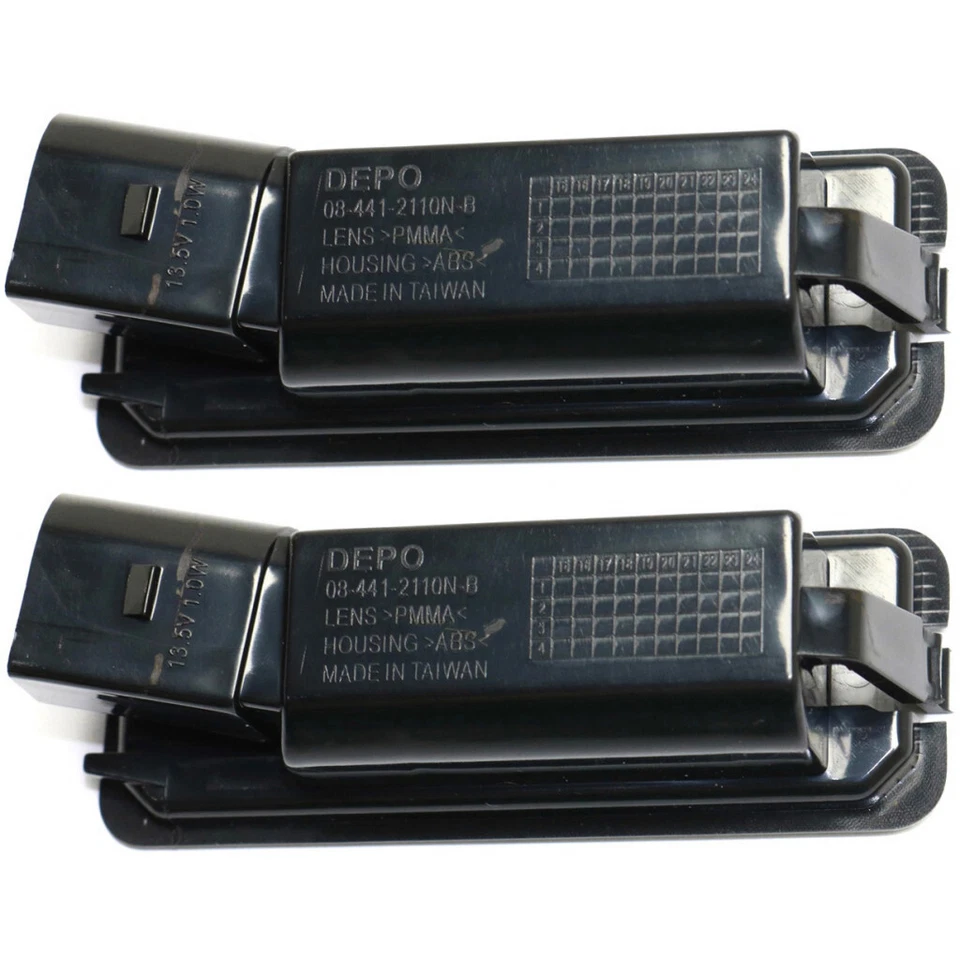 For 2014-2016 Porsche Cayman License Plate Lamp Light Driver & Passenger - Image 2 of 3