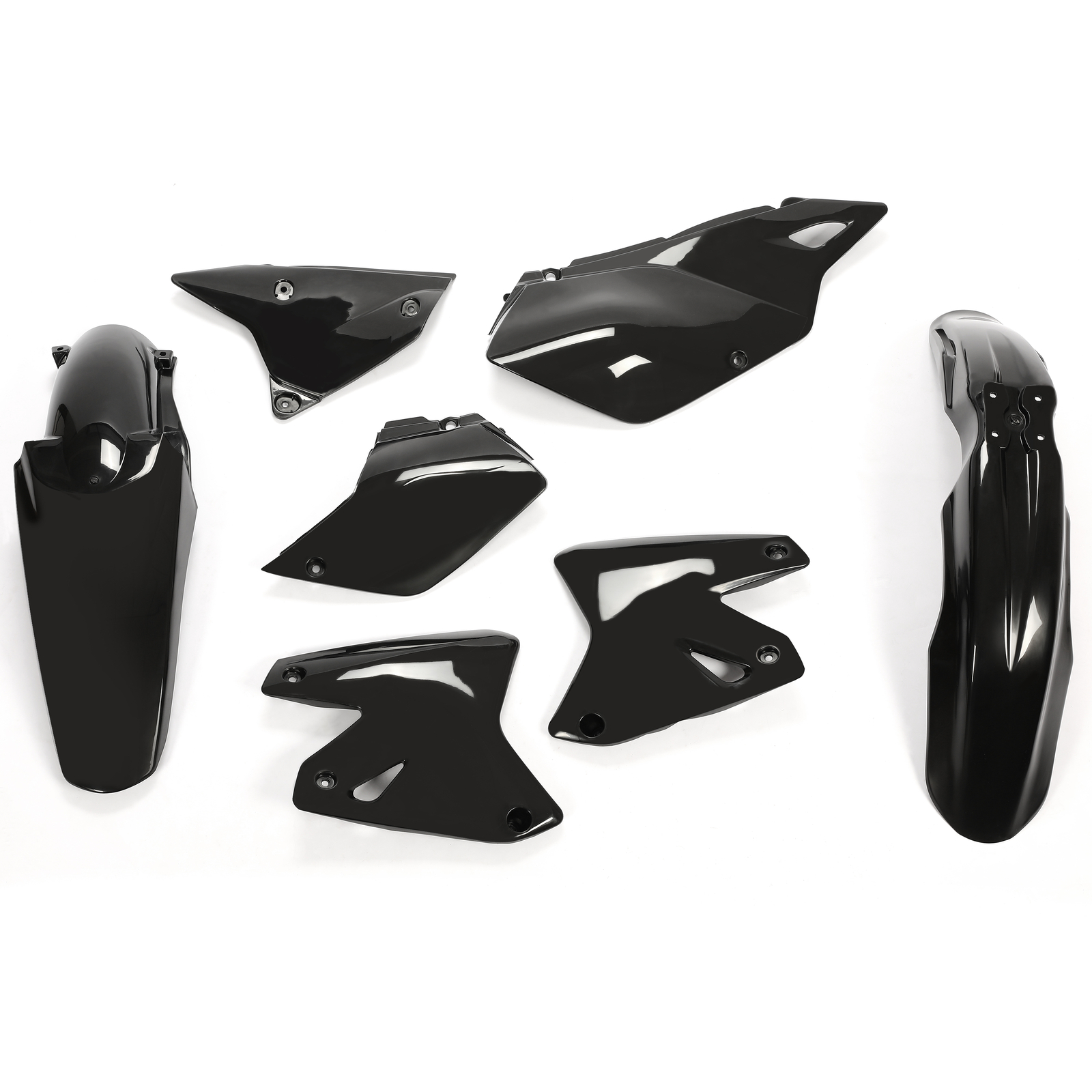 Black Complete plastic kit Fits All years Suzuki DRZ400 DRZ400E DRZ400ES eBay