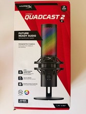 Hyper X - Quadcast 2S RGB wired USB microphone HYPERX 2 S mic - Brand New Sealed
