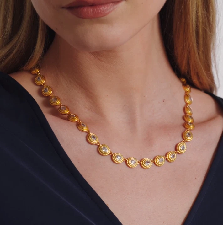 Julie Vos Tudor Tennis Necklace - Image 4 of 4