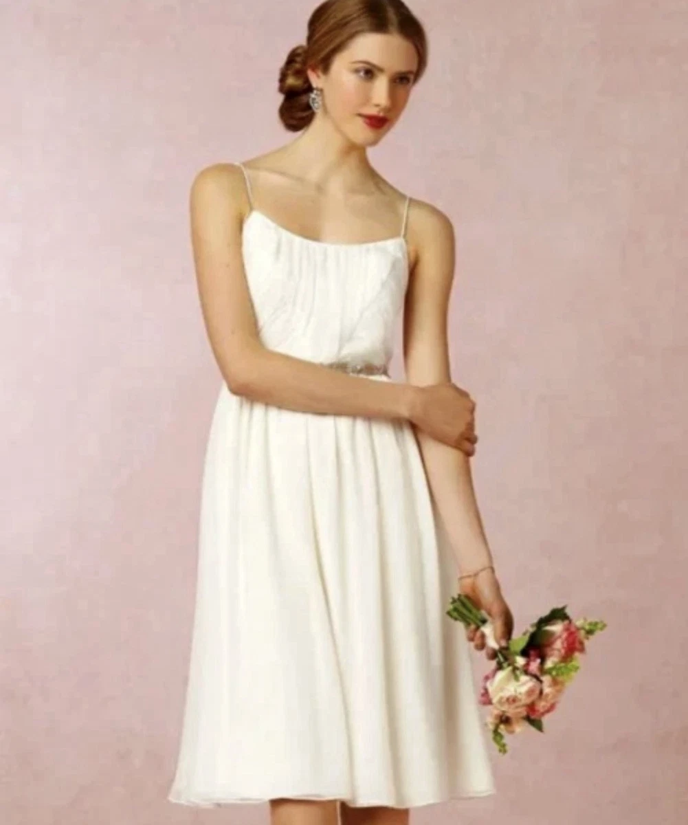 Chiffon A-Line White Dresses for Women for sale | eBay