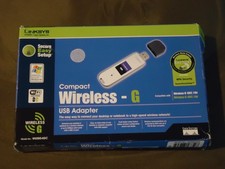 Linksys Cisco Systems Compact Wireless-G USB Network Adapter WUSB54GC