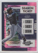 2022 Panini Chronicles Contenders Optic Pink Pulsar Prizm Curtis Terry #13 0x3x