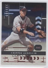 2001 Playoff Absolute Memorabilia Chipper Jones #4 HOF 0q5