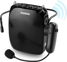 Original Voice Amplifier for Teachers with 2 Microphones, Wireless Voice Amplifi