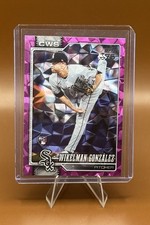 2026 Topps Series 1 - Wikelman Gonzalez #167 Pink Diamante Foil (RC)