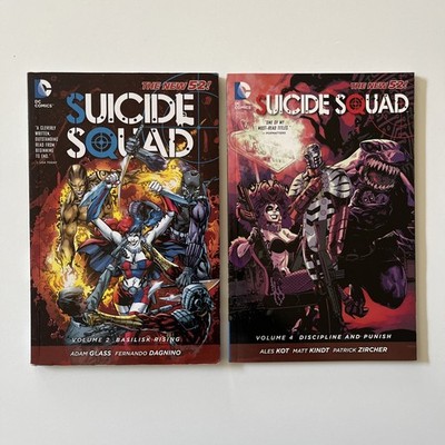 LOT SUICIDE SQUAD NEW 52 ALMOST COMPLETE COLLECTION VOL 2-5 TPB DC COMICS