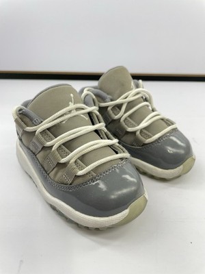 Nike Air Jordan 11 Retro Cool Grey Toddler Sneakers Size 7C 