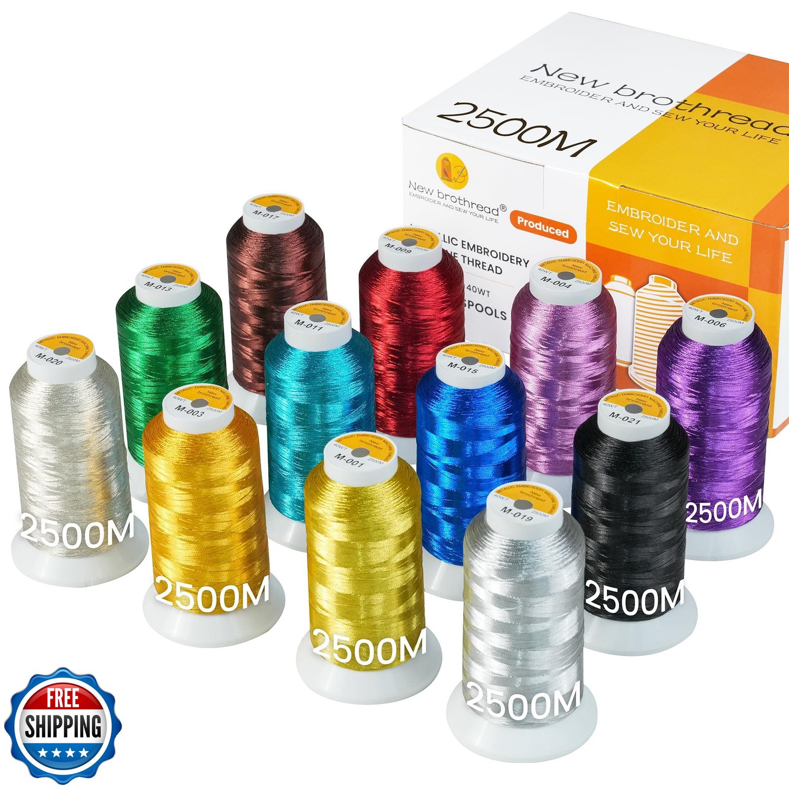 Machine Thread Kit 2500m