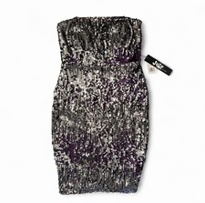 Jump Strapless Sequin Cocktail Dress Size 5/6