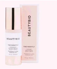 NEW & SEALED BeautyBio The Nightly Overnight Retinol FIRMING Repair Serum 